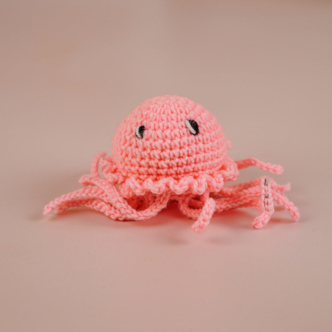 Handmade Crochet Jelly Fish Toy