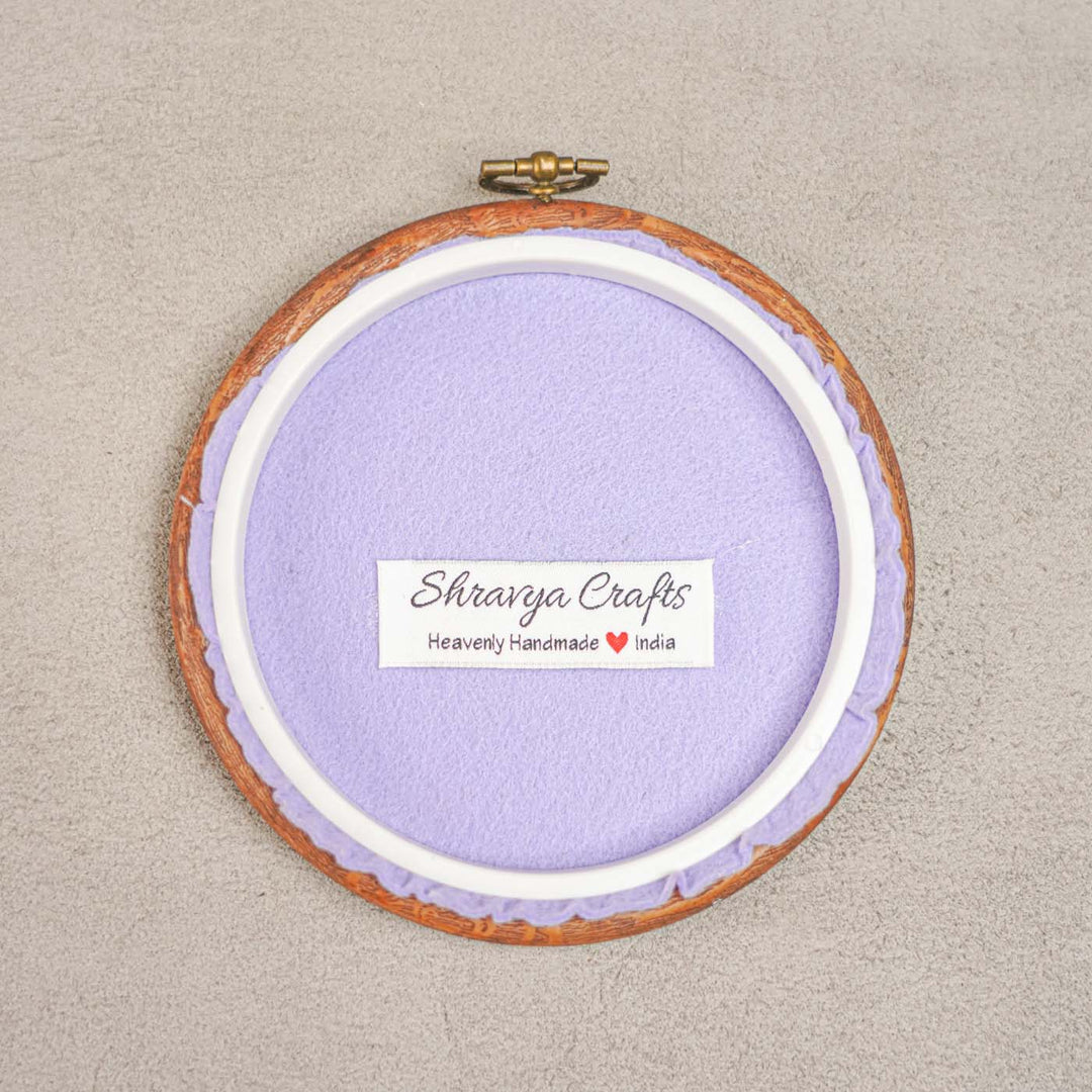 Photo Personalized Handmade Mom To Be Theme Felt Wall Hoop