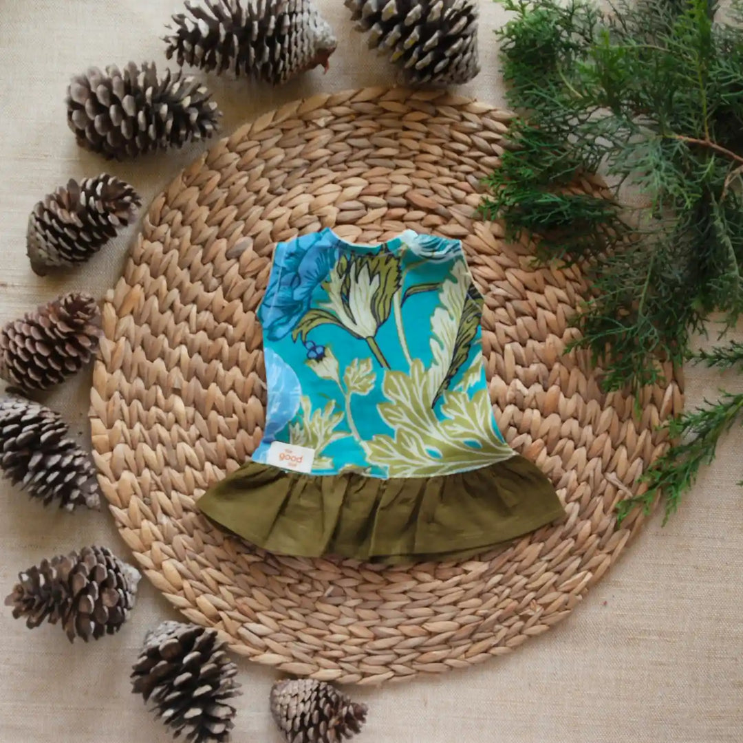 Nilah in Layered Dress With Changeable Outfits | Soft Hand-Stitched Sustainable Indian Play Doll