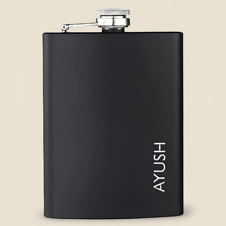 Personalized Engraved Stainless Steel Hip Flask | 250ml