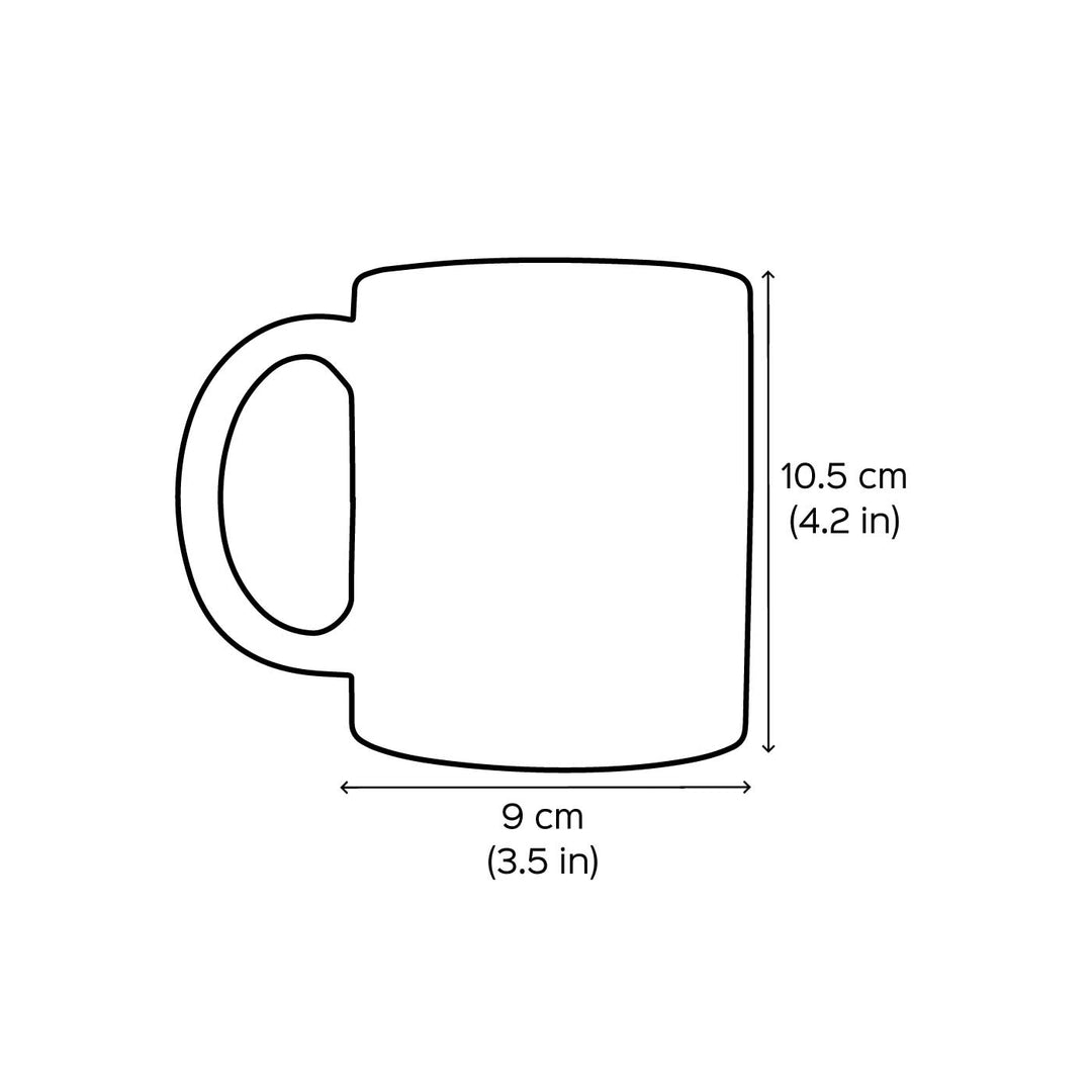 Polymer Clay Bees And Flowers Theme Ceramic Mug