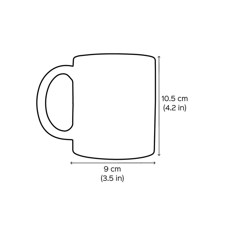 Personalized Hand-Painted Floral Wreath Theme Clay Mug For Mothers