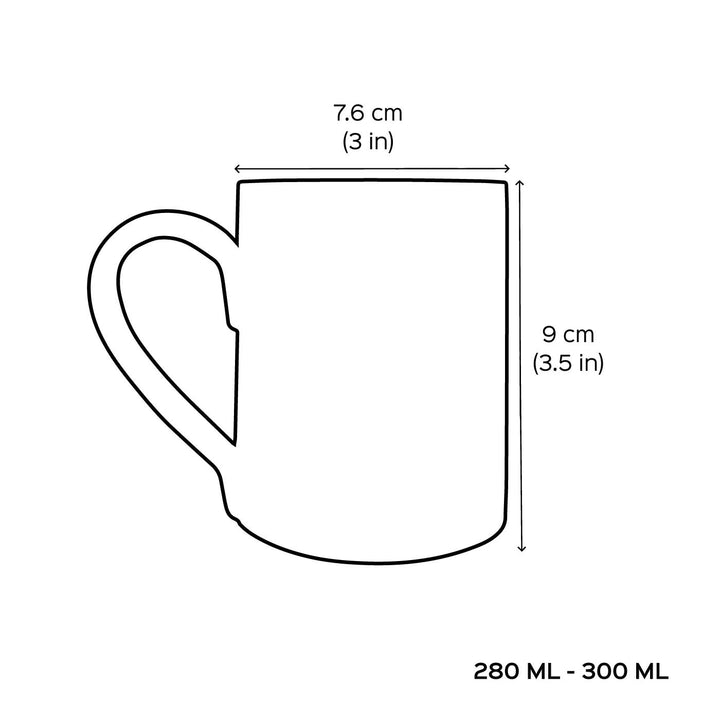 Photo Personalized Hand-Painted Khinoor Design Terracotta Mug