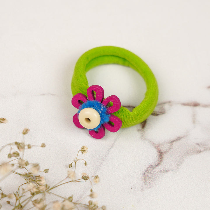 Handmade Floral Rakhi For Newborns