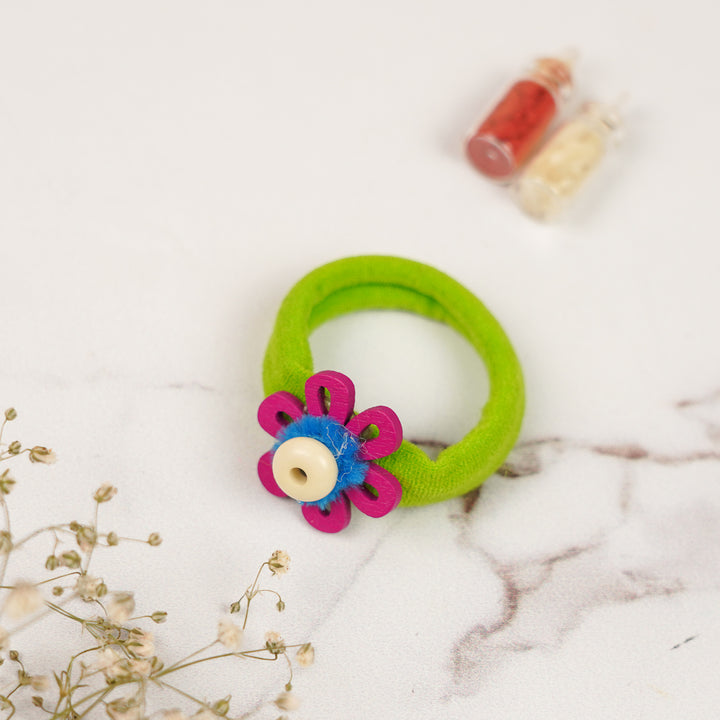 Handmade Floral Rakhi For Newborns