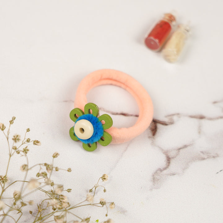 Handmade Floral Rakhi For Newborns