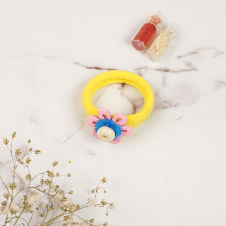 Handmade Floral Rakhi For Newborns