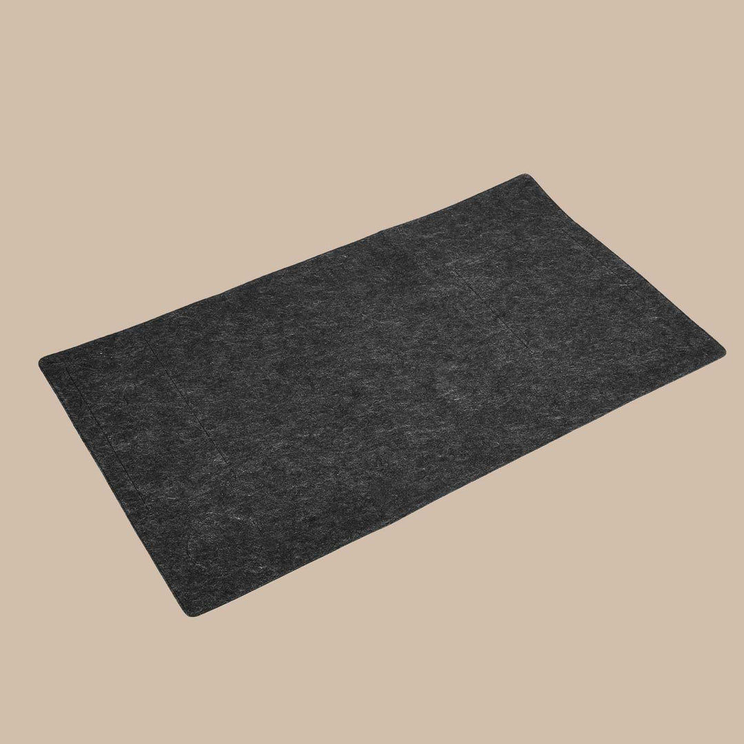 Eco-felt & Vegan Leather Foldable Desk Organizer