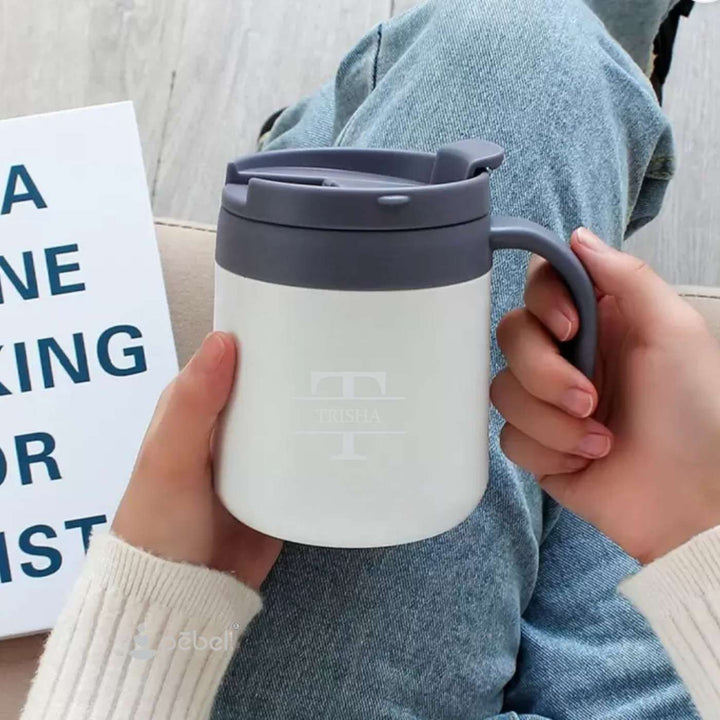 Personalized Vacuum Flask Stainless Steel Mug | 350 ml