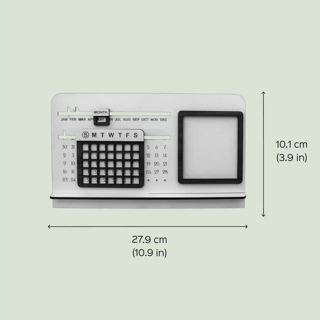 Photo Personalized Calendar Theme Wooden Decorative Plaque