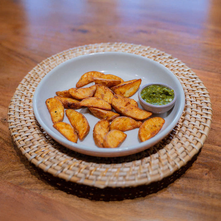 Handmade Rattan Webbed Cane Table Mat