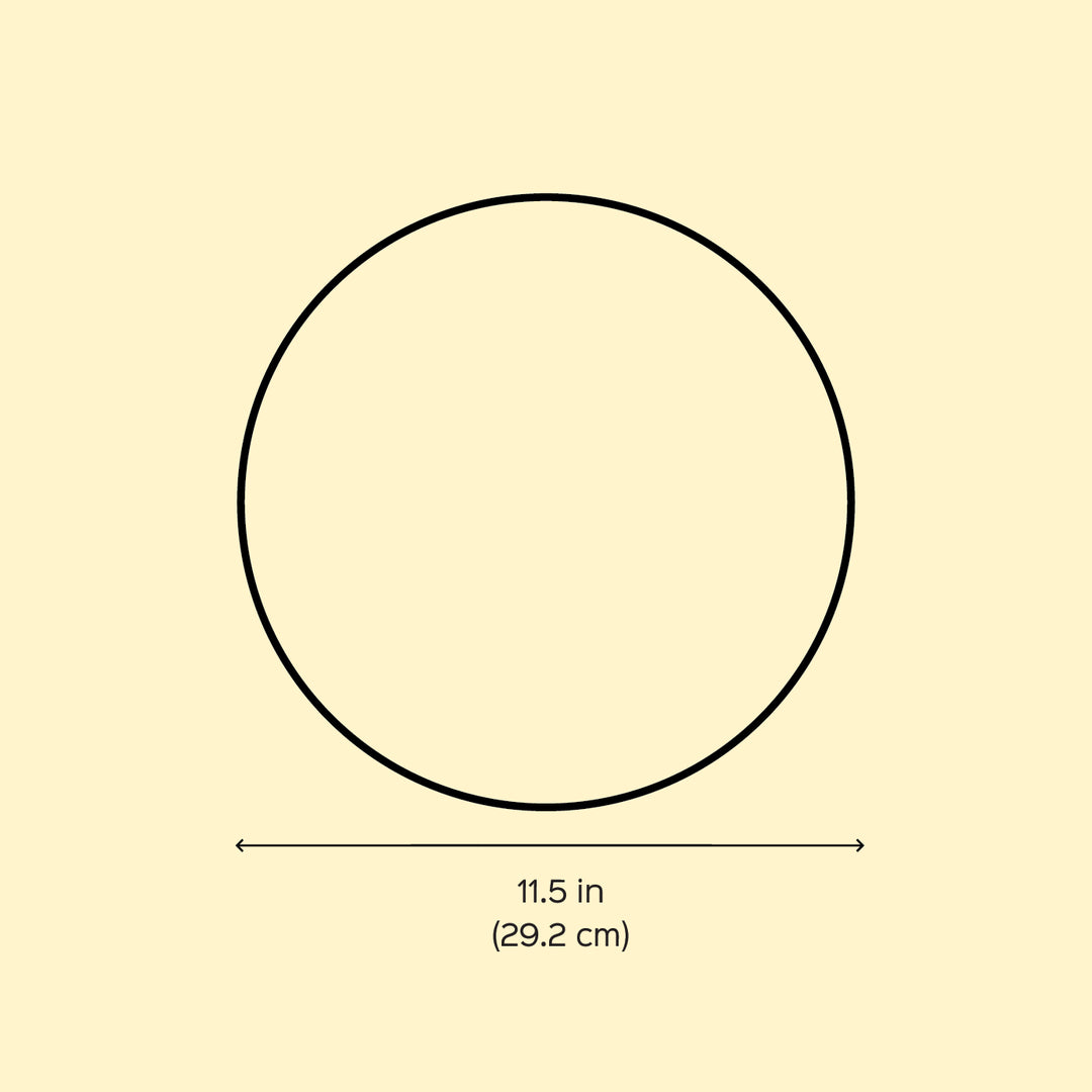 Printed Round Rajasthani Singer Theme MDF Wood Wall Decor