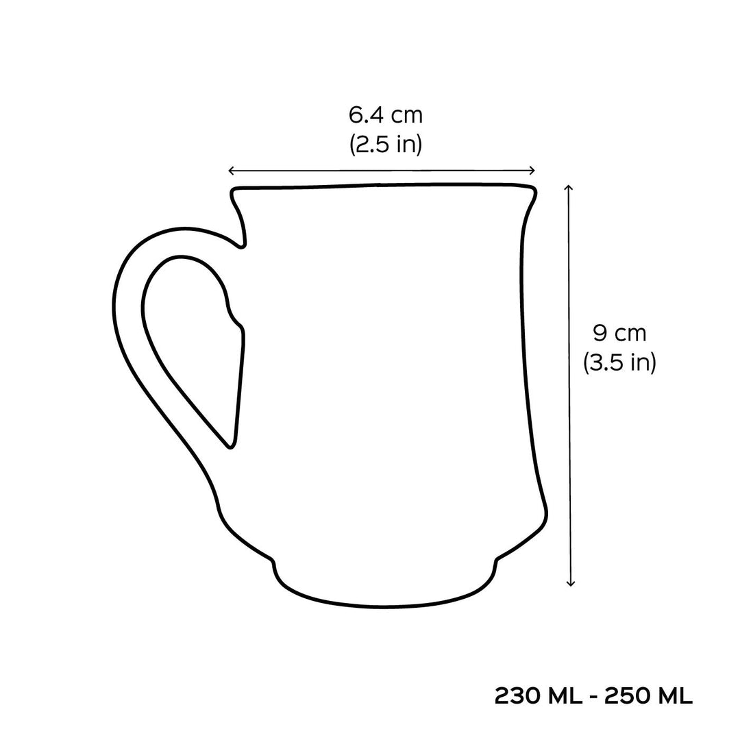 Photo Personalized Hand-Painted Sundae Design Terracotta Mug