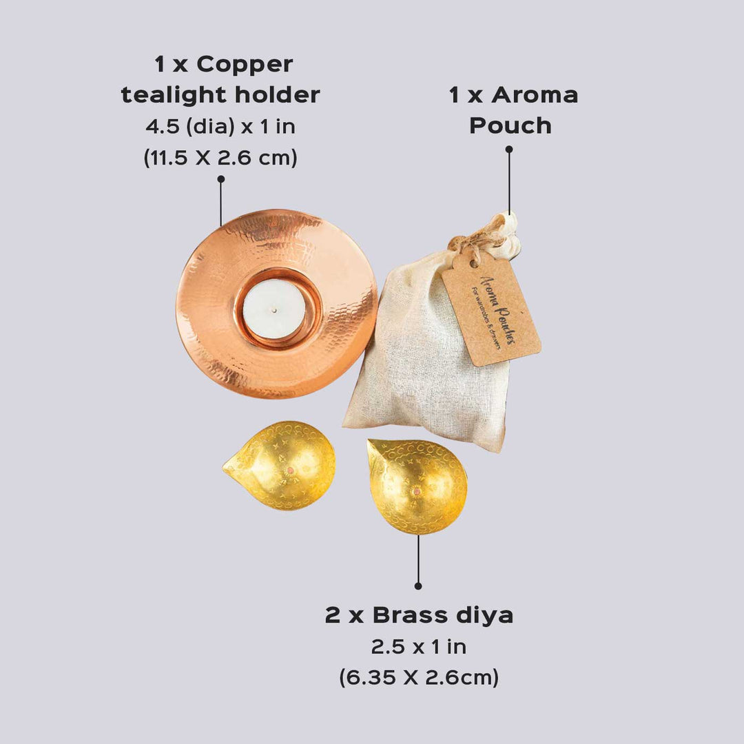 Copper & Brass Essentials Diwali Gift Hamper
