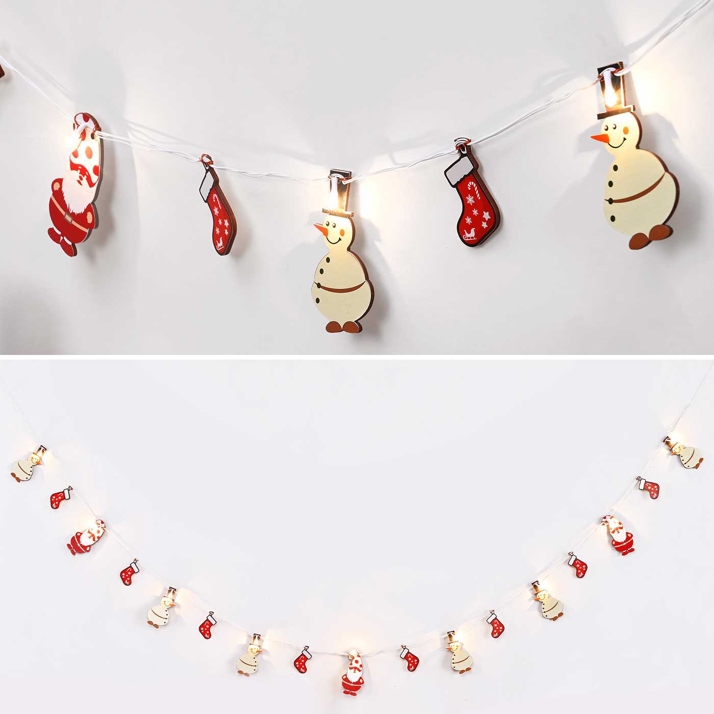 Santa with Pine Tree Ekkolight 33