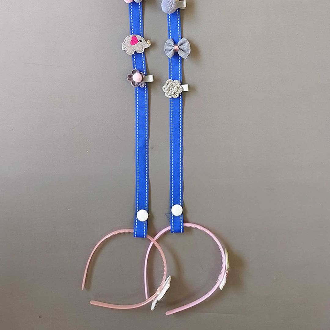 Handmade Peppa Pig Theme Felt Hair Clip Organiser