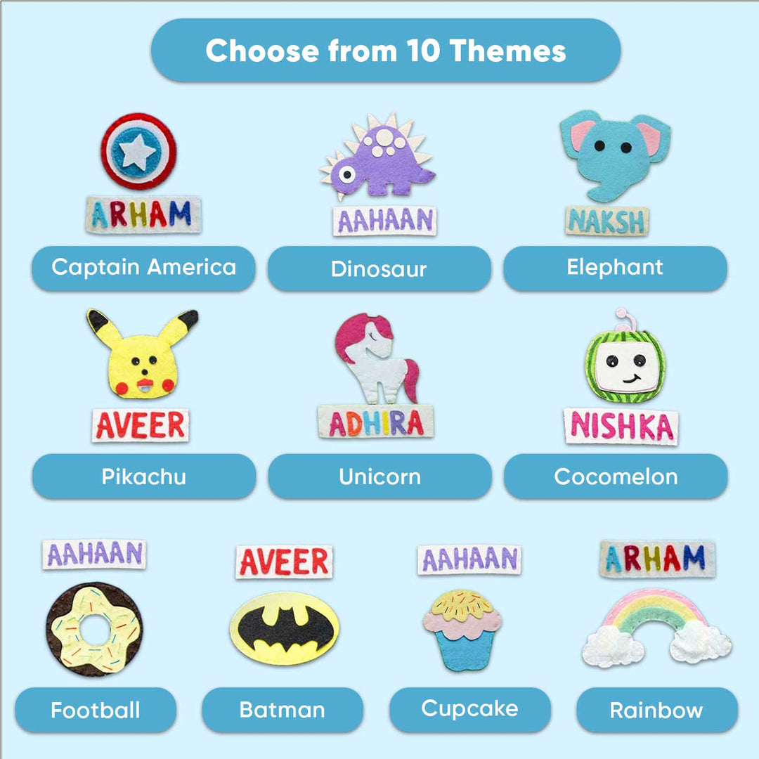 Personalized Handmade Football Table Mat For Kids