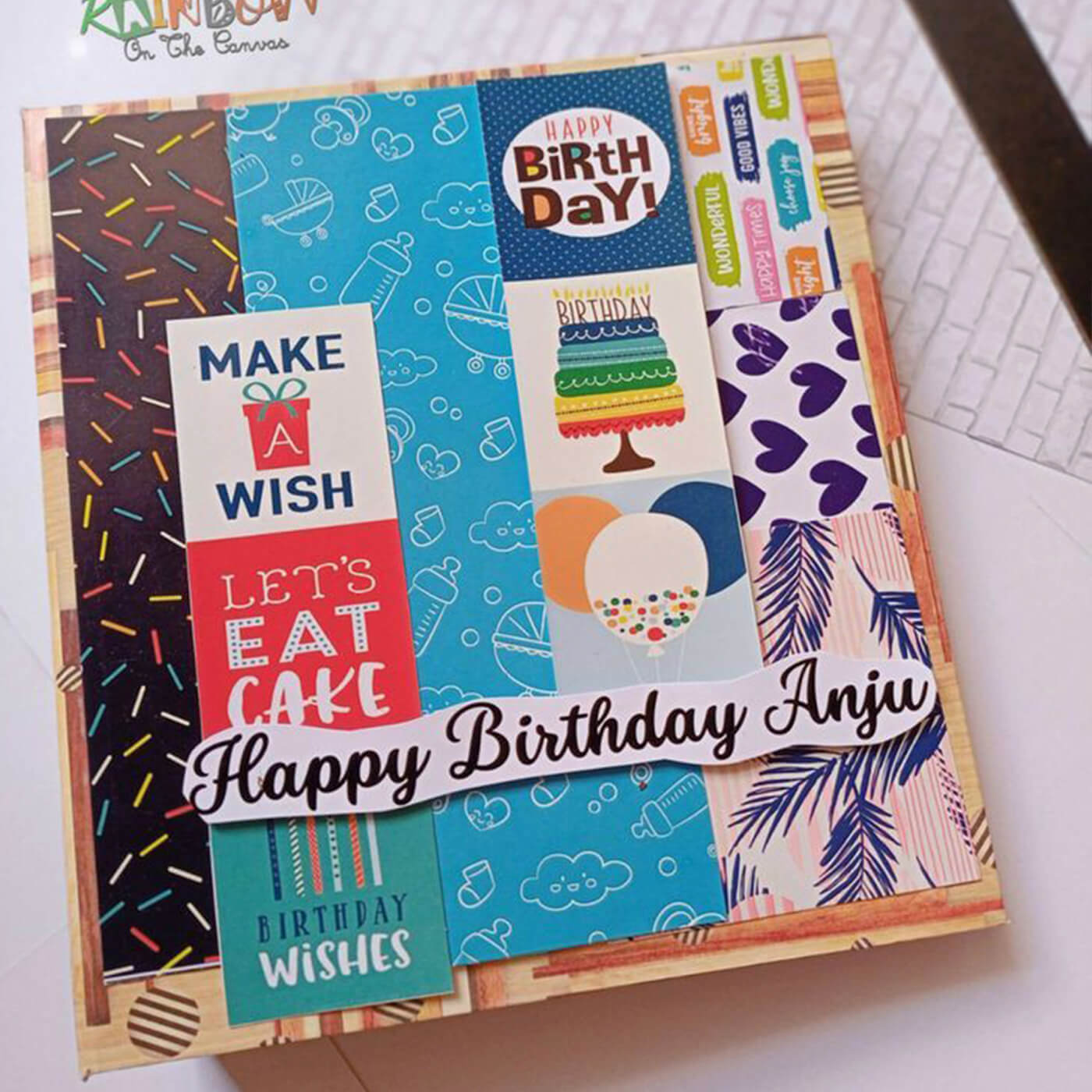Buy Handcrafted Birthday Scrapbook Personalized With Your Photos buy-handcrafted-birthday-scrapbook-personalized-with-your-photos