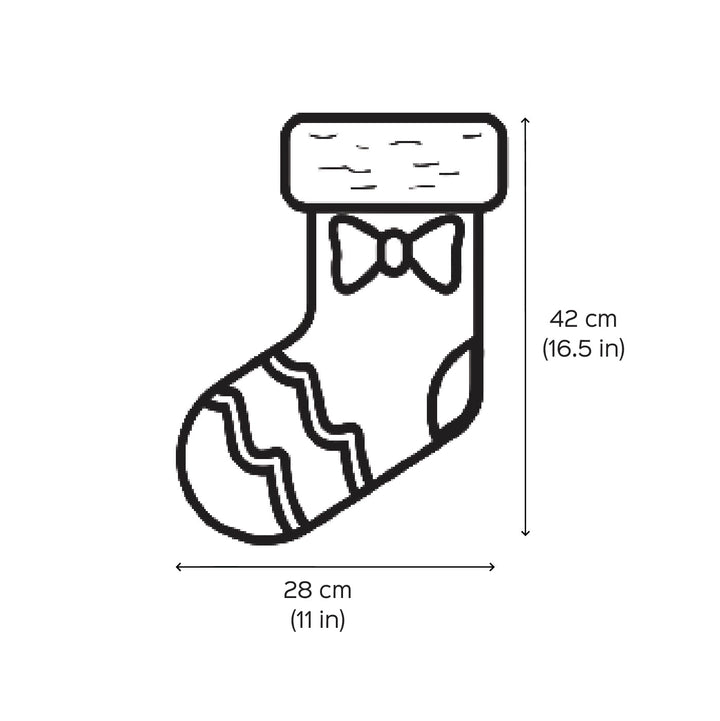 Handmade Golden Snowman Woolen Stockings For Christmas Decoration