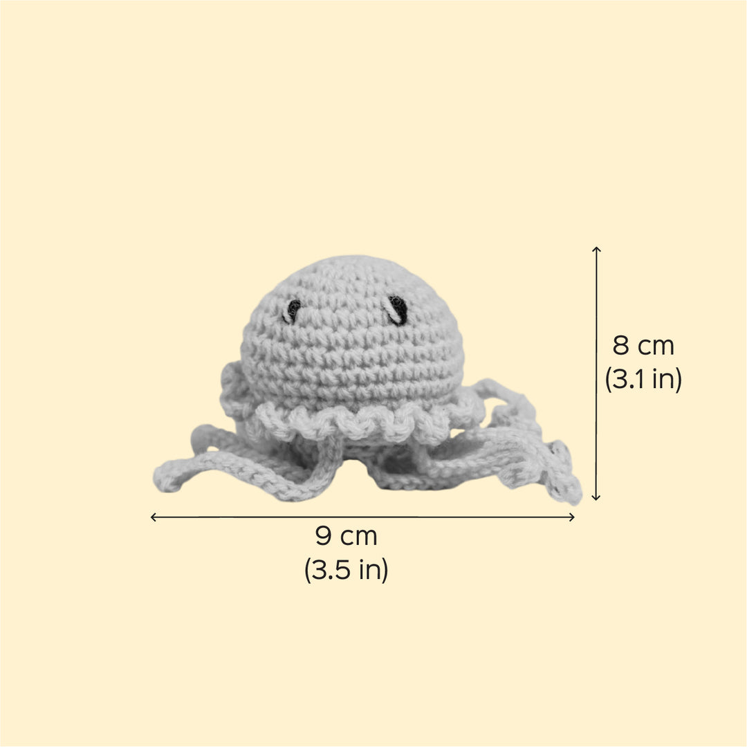 Handmade Crochet Jelly Fish Toy
