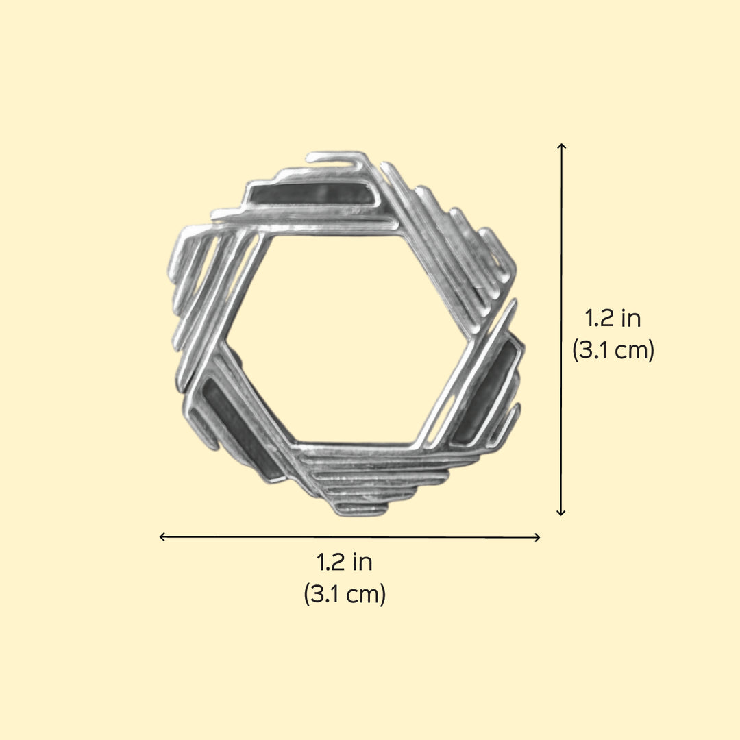 Handmade Ember Glow 22k Gold Plated Silver Earrings