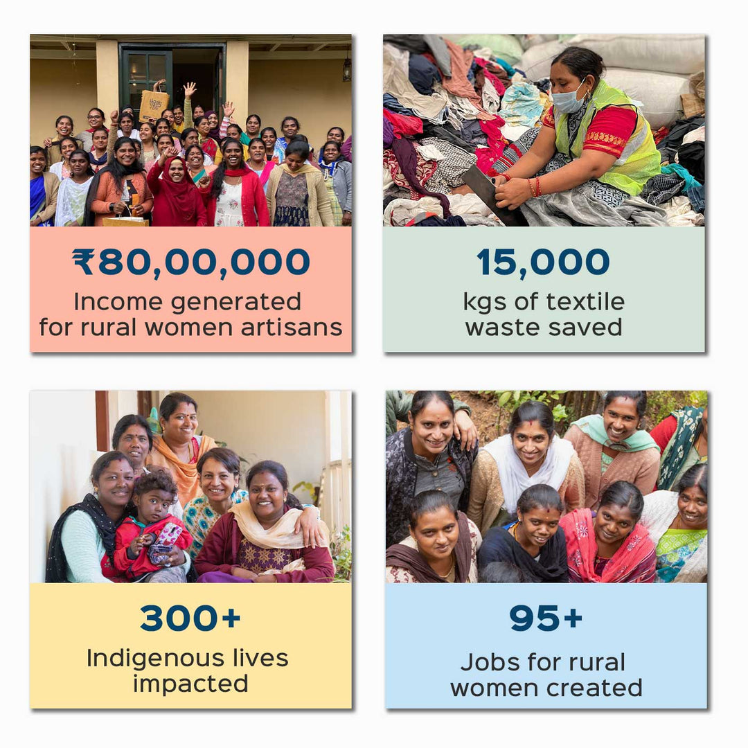 Nilah's Amma (Mother) In Saree | Soft Hand-Stitched Sustainable Indian Play Doll