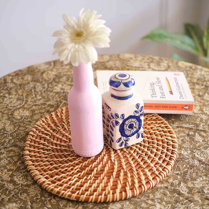 Handmade Sutra Cane Table Mat