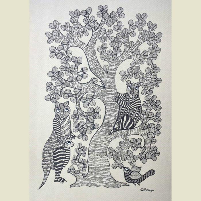 Kanan - Gond Painting 8