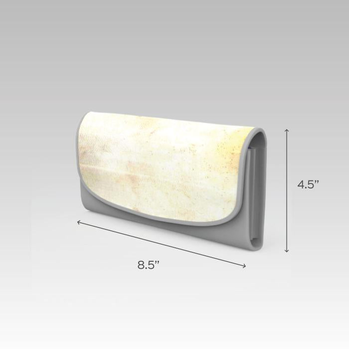 All-Over Art Women's Wallet in Mustard