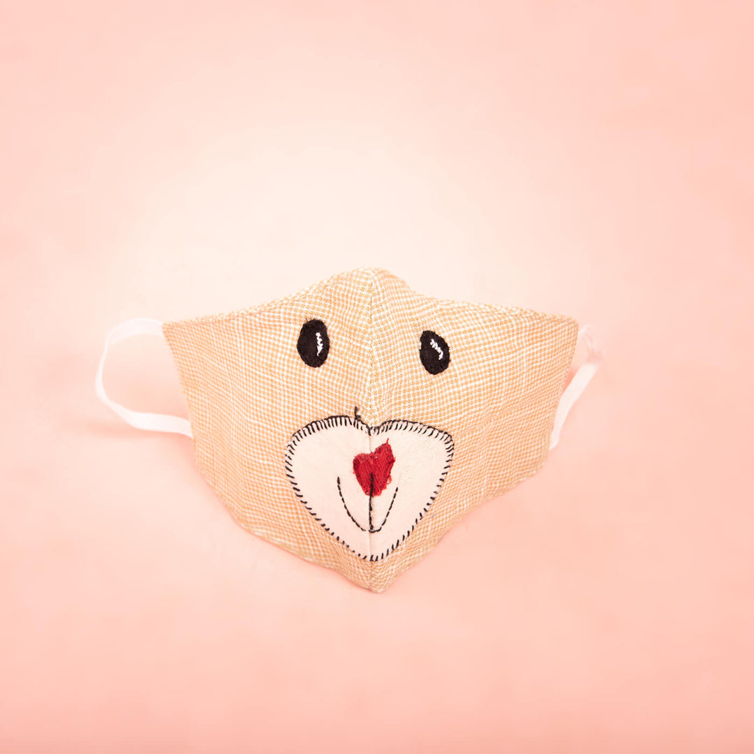 Applique Mask For Kids - Doggy