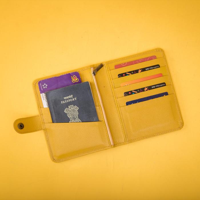 Alarm Clock Design Passport Wallet