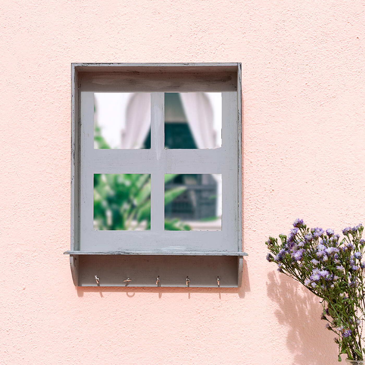 Mirror Key Holder (With 4 Mirrors) Zwende