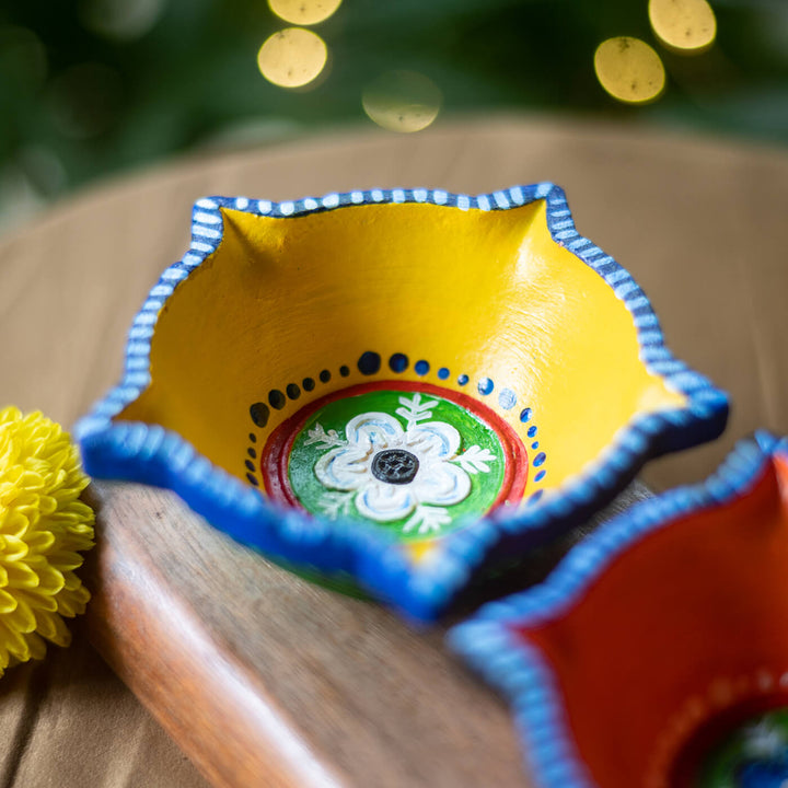 Bright Star Diyas - Large - Set of 2