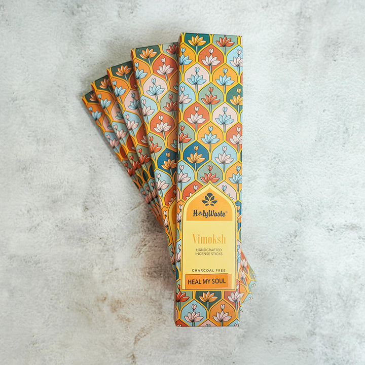Handmade Vimoksh Scented Incense Sticks - Pack of 4
