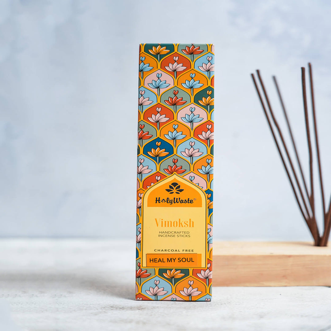 Handmade Vimoksh Scented Incense Sticks - Pack of 4
