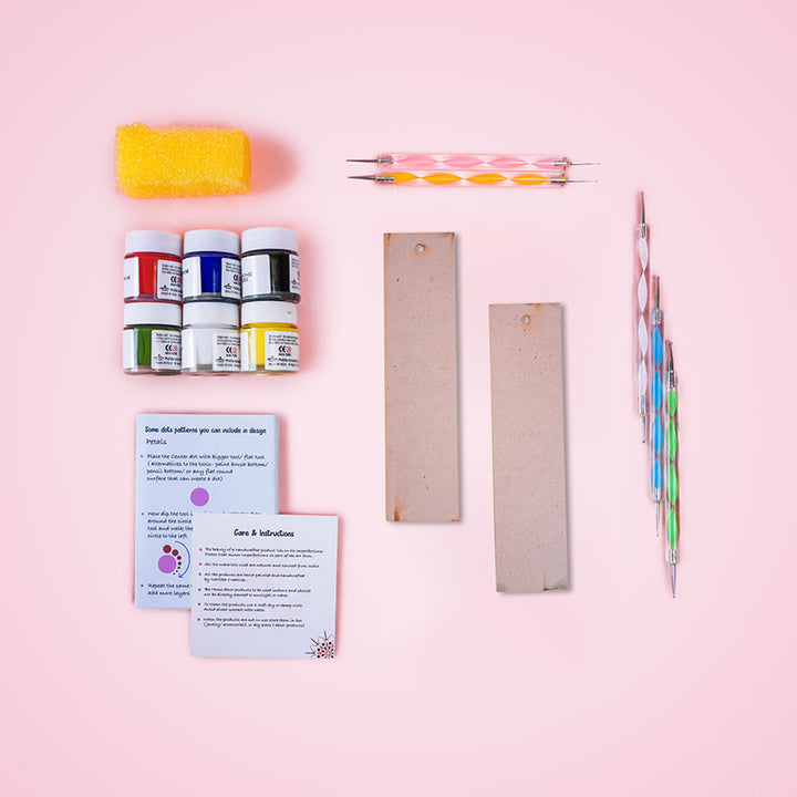 All-Inclusive Dot Art DIY Kit - Set of 2 Bookmarks