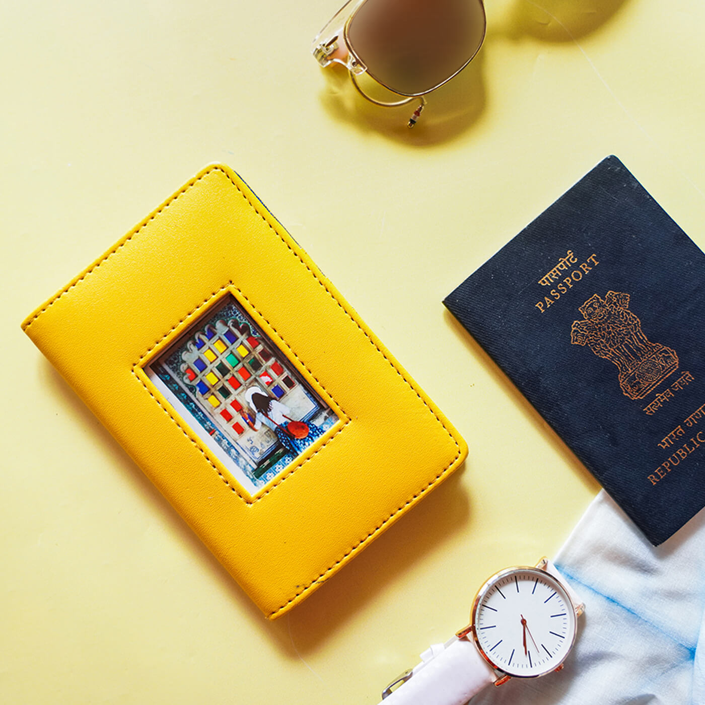 Buy Tick the Bucketlist' Passport Cover Online On Zwende