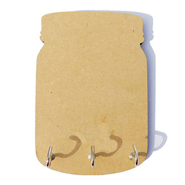 Saver Bundle - Ready to Paint MDF Key Holder - Mini Mason Jar