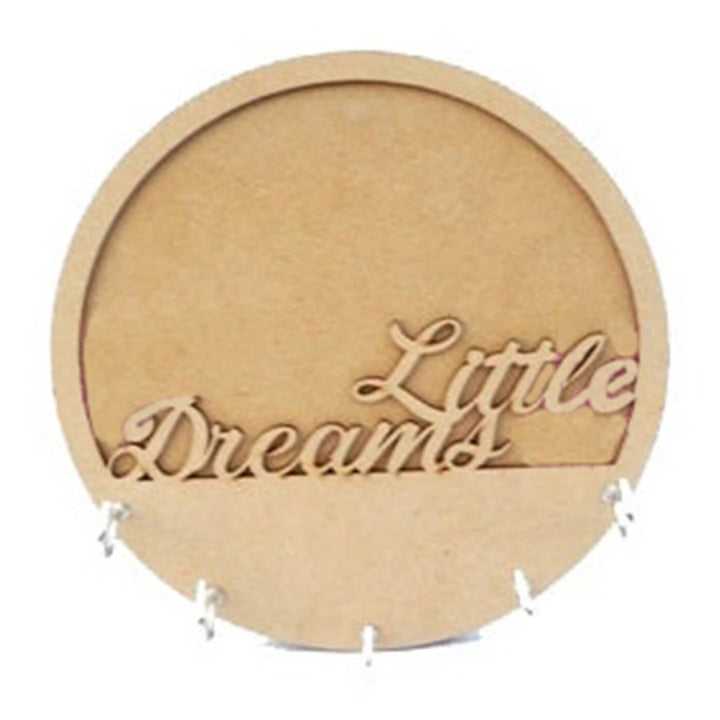 Ready to Paint MDF Key Holder - Little Dreams
