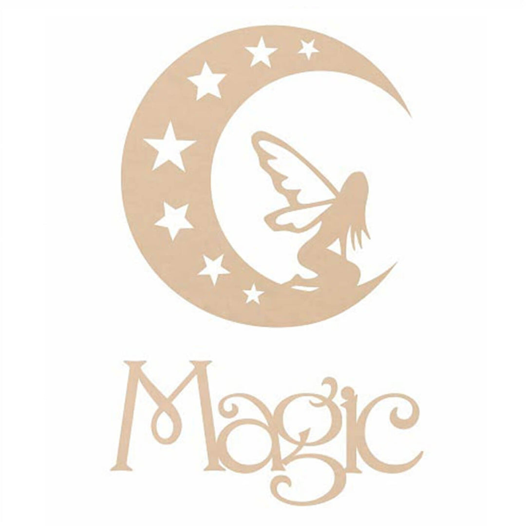 Ready to Decorate Wooden Cutouts - Magic
