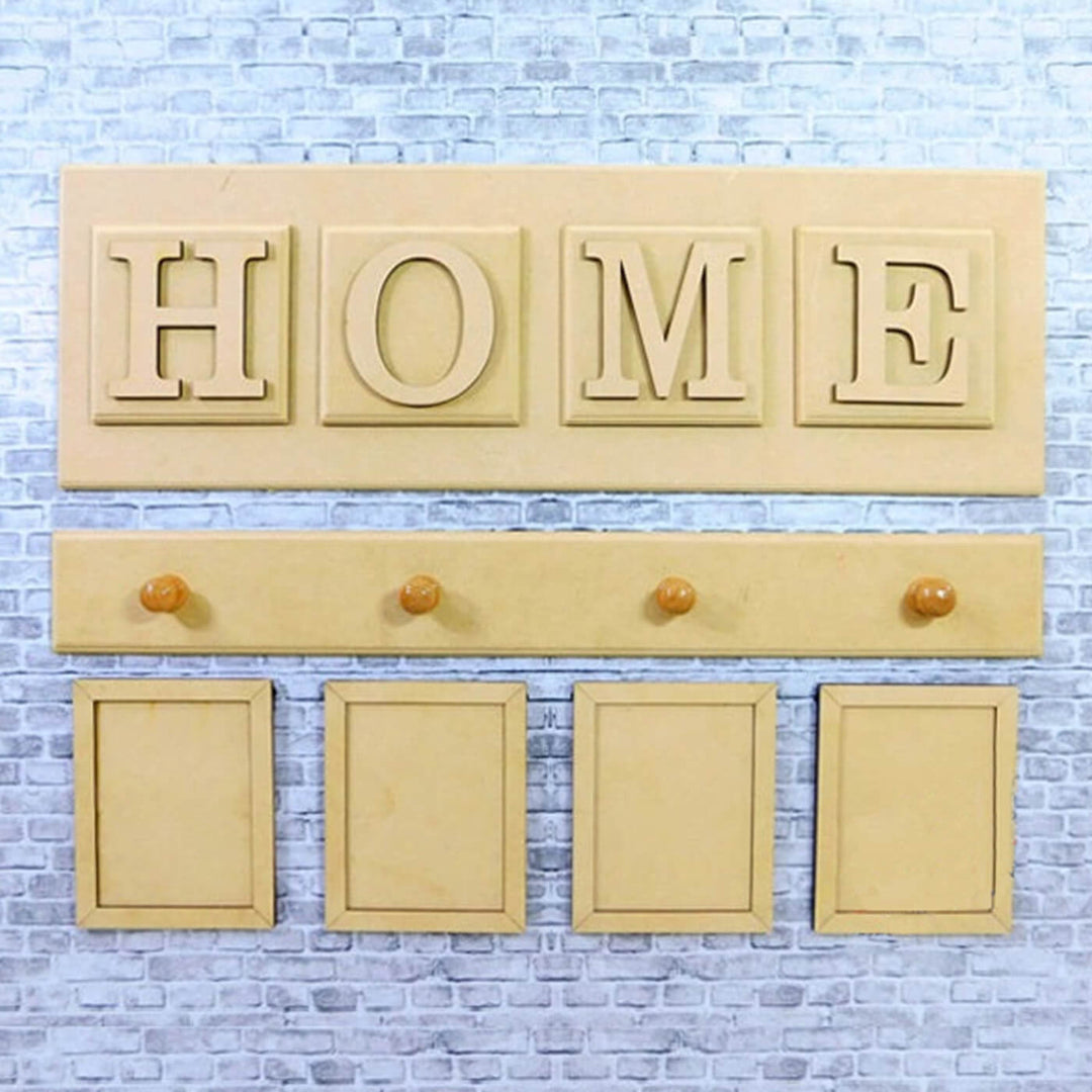 Ready to Paint MDF Photo Frame - Home