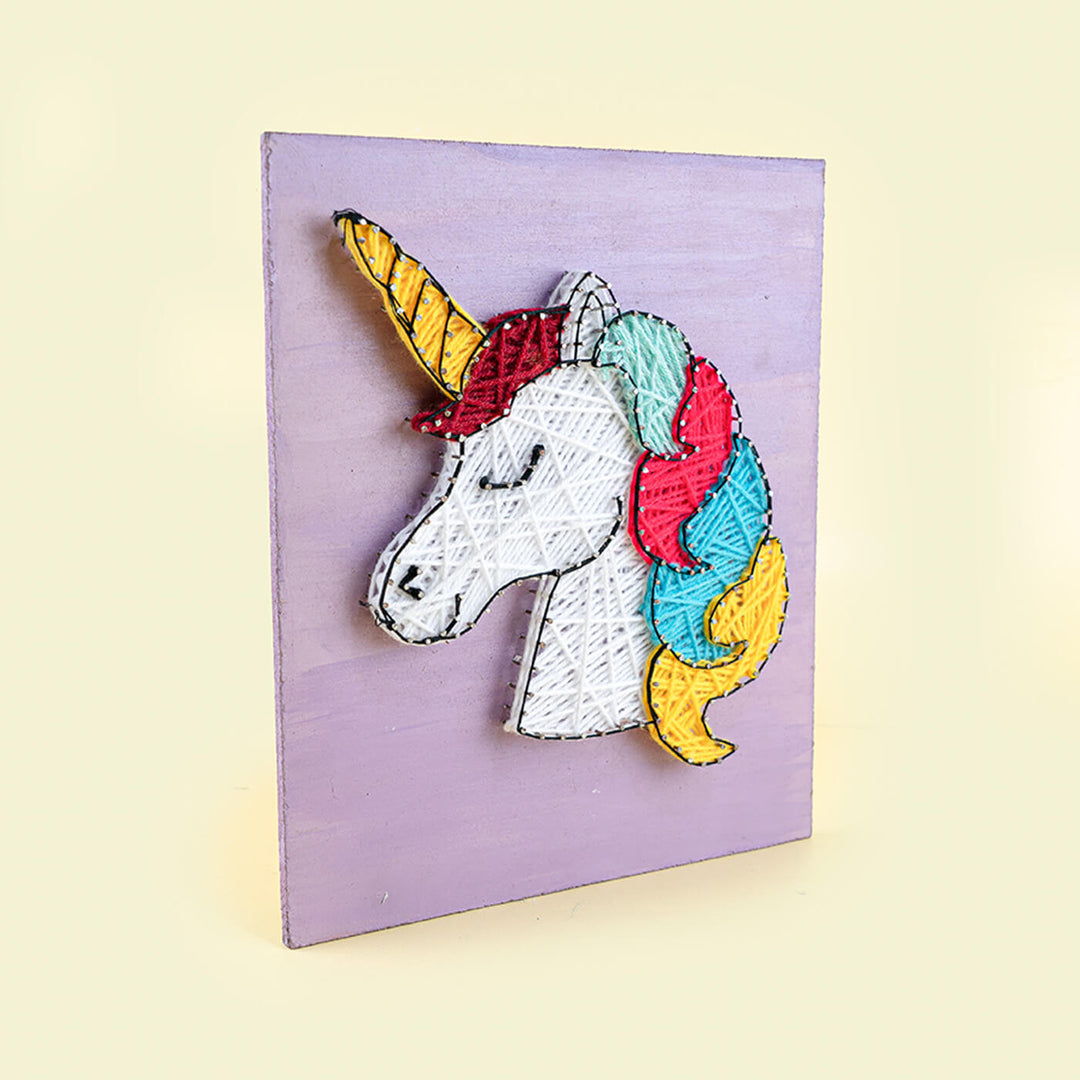 String Art Unicorn Wall Hanging