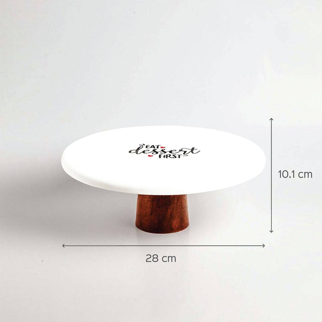 Candace Handmade Marble Cake Stand