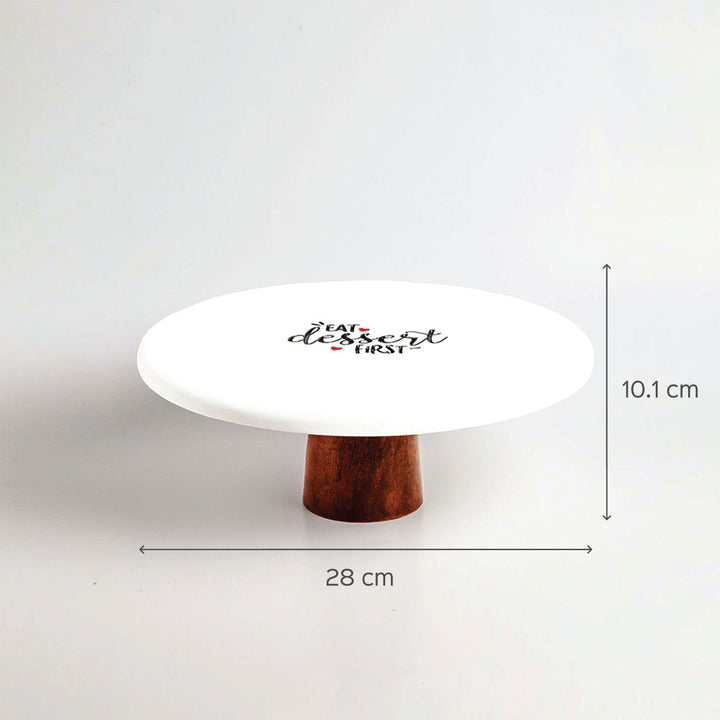 Candace Handmade Marble Cake Stand