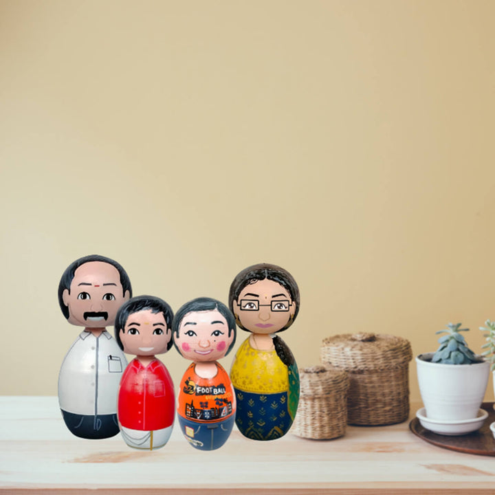 Photo Personalized Wooden Peggy Doll