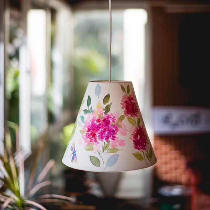 Buy Hand-painted Hanging Cone Lamp Online On Zwende