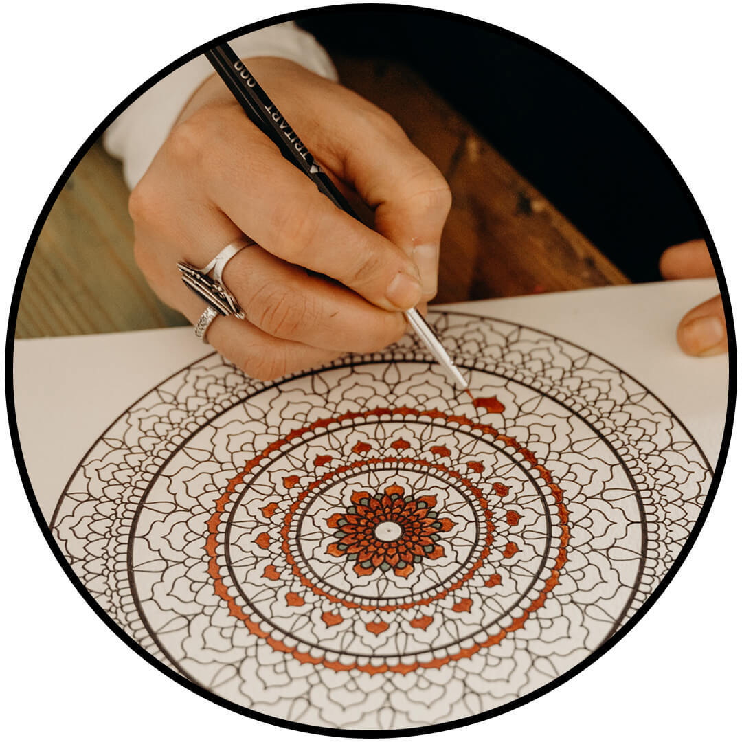 Buy Calming Mandala DIY Kits Online At Best Price On Zwende