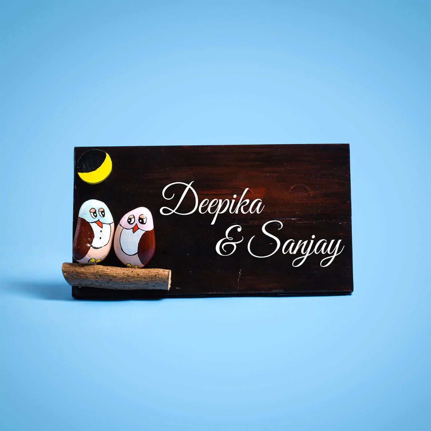 Buy Pebble Art Name Plates - Custom Designs for Home - Zwende