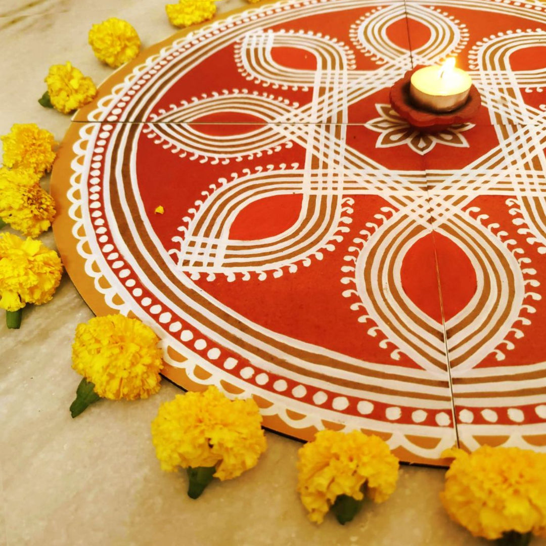 Handpainted Rangoli & Hangings Festive Bundle