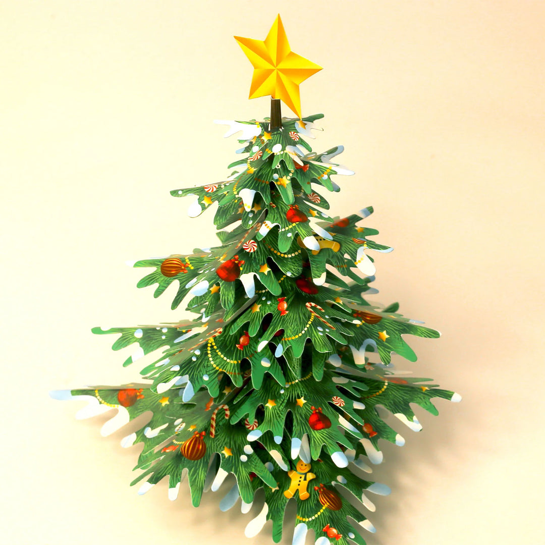 2-in-1 Christmas Tree DIY Paper Craft Kit